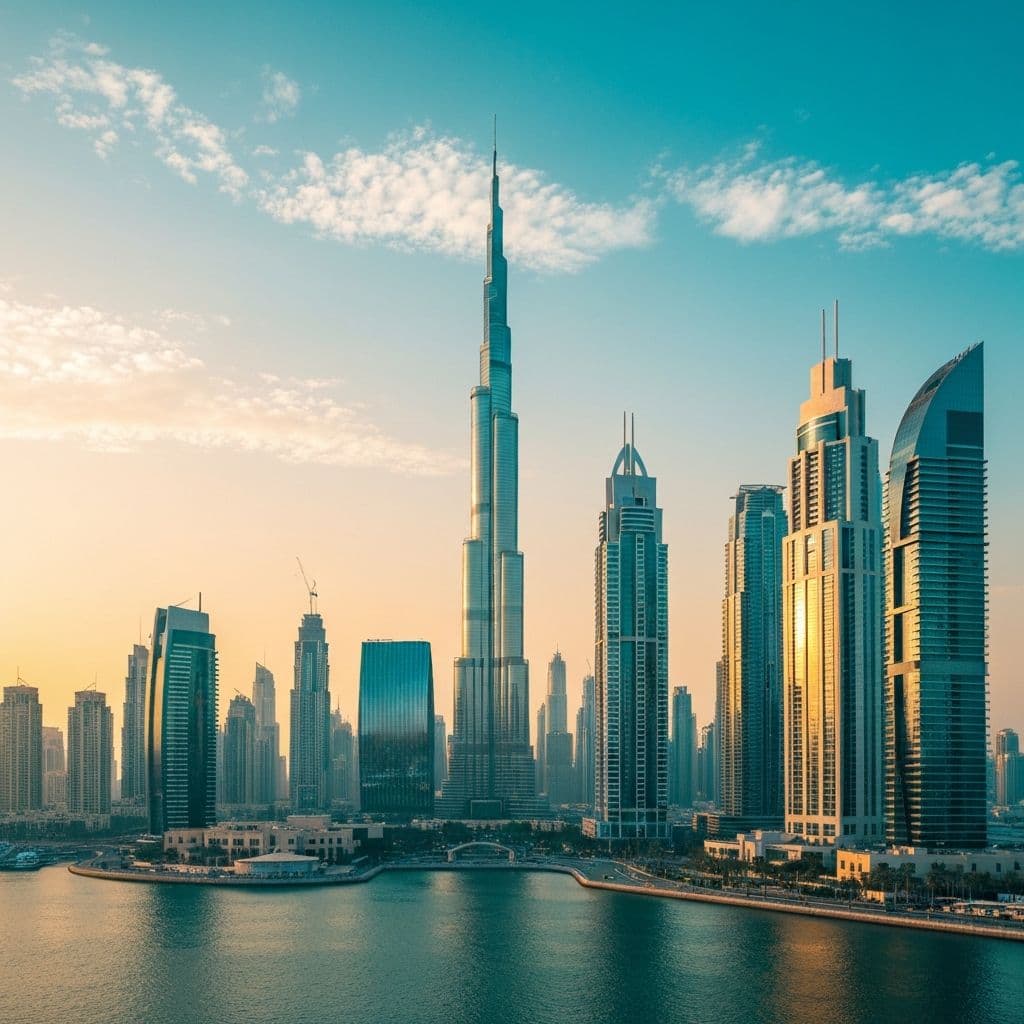 Dubai skyline - UAE pilot program location